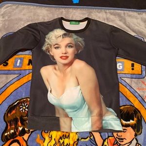 Vintage crewneck marylyn Monroe!